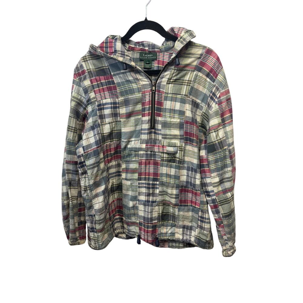 Vintage Polo Ralph Lauren Patchwork Jacket Size small men’s Y2K